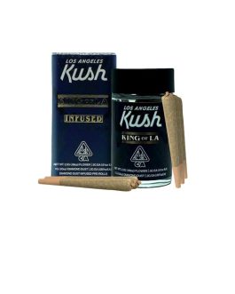 King of LA – Diamond Dust Infused Pre-Rolls – 5 (0.5G) | Indica